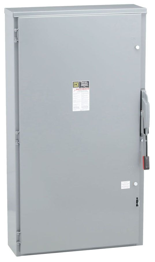 Square D H365NR - Fusible Disconnect Switch 400A@600V (200kA AIC NEMA 3R)