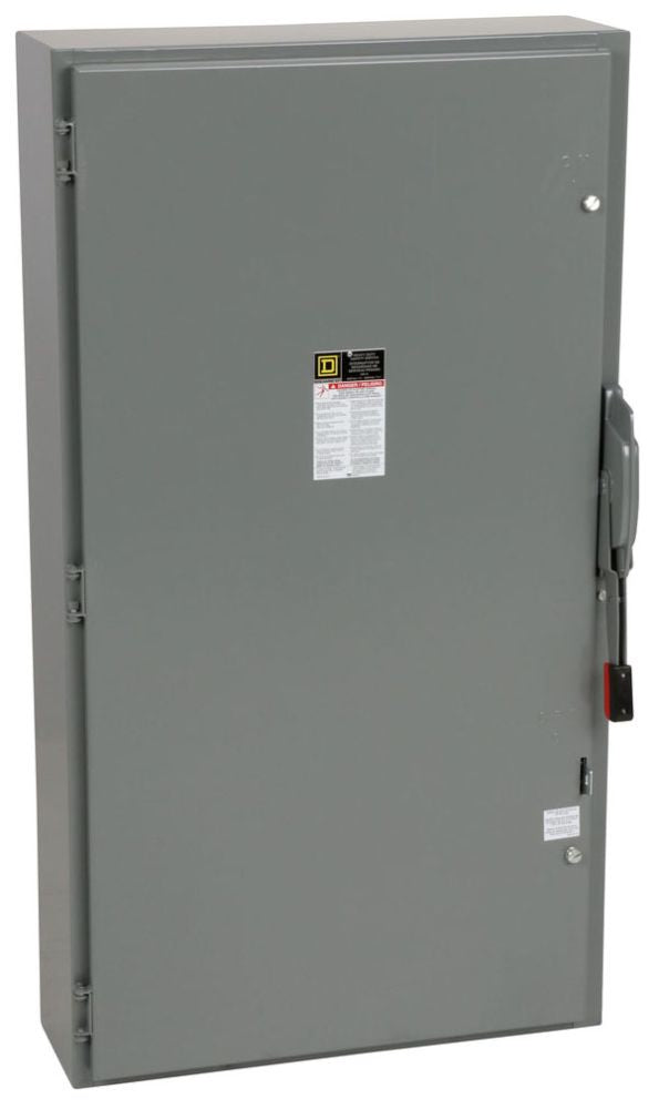 Square D H366 - Fusible Disconnect Switch 600A 600V AC (200kA AIC)