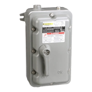 Square D H60XFA - Non-Fusible Disconnect Switch 600V AC 60A (3-Pole Industrial Grade)