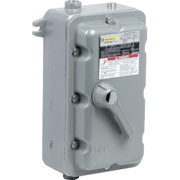 Square D H60XFA1212 - Non-Fusible Disconnect Switch 600V/60A (3-Pole, NEMA 9-Jul)