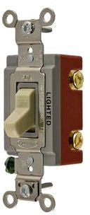 Hubbell HBL1221IL - Toggle Switch 120-277V (Motor Control)