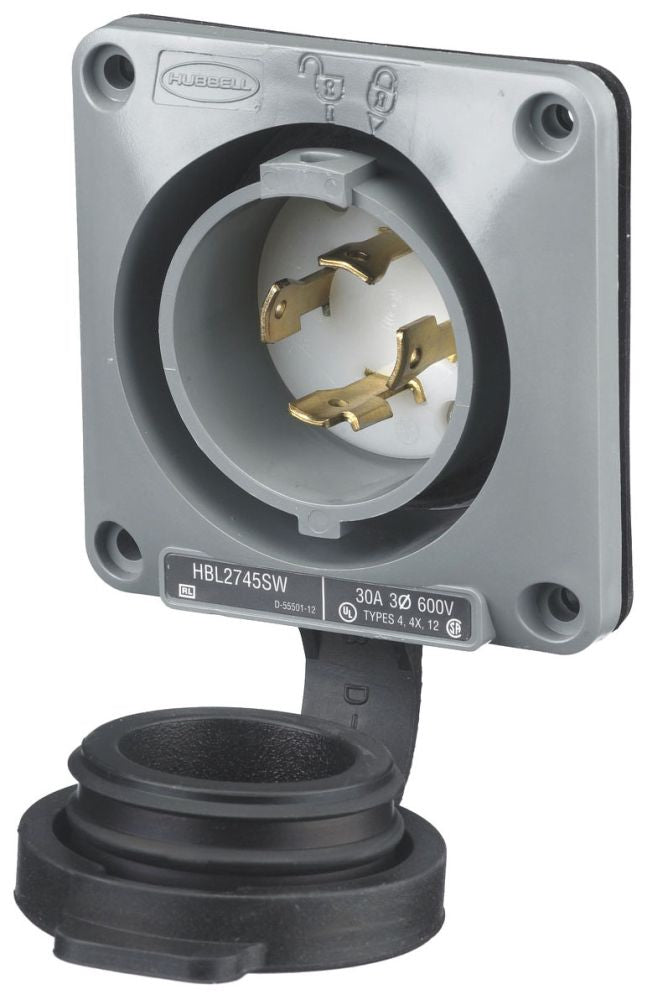 Hubbell HBL2745SW - Wiring Device 600V Industrial