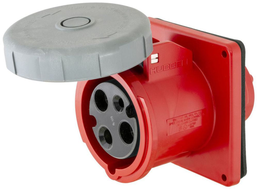 Hubbell HBL320R7W - Wiring Device 480V (3-3/4 in)
