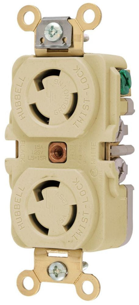 Hubbell HBL4700I - Industrial Plug Receptacle 125V