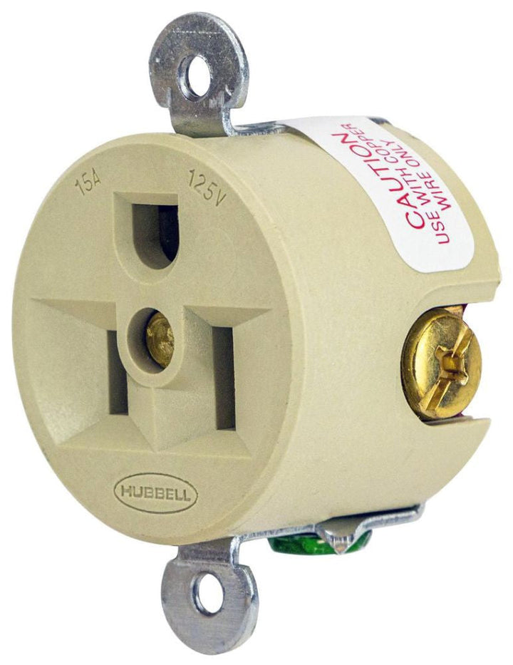 Hubbell HBL5258I - Plugs Recep 125V (5.19 lb)