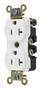Hubbell HBL5352W - Wiring Device 125V 15A (Industrial Plug)