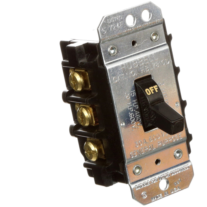Hubbell HBL7810D - Solid-State Disconnect Switch 600V 28A (42kA AIC @600V)