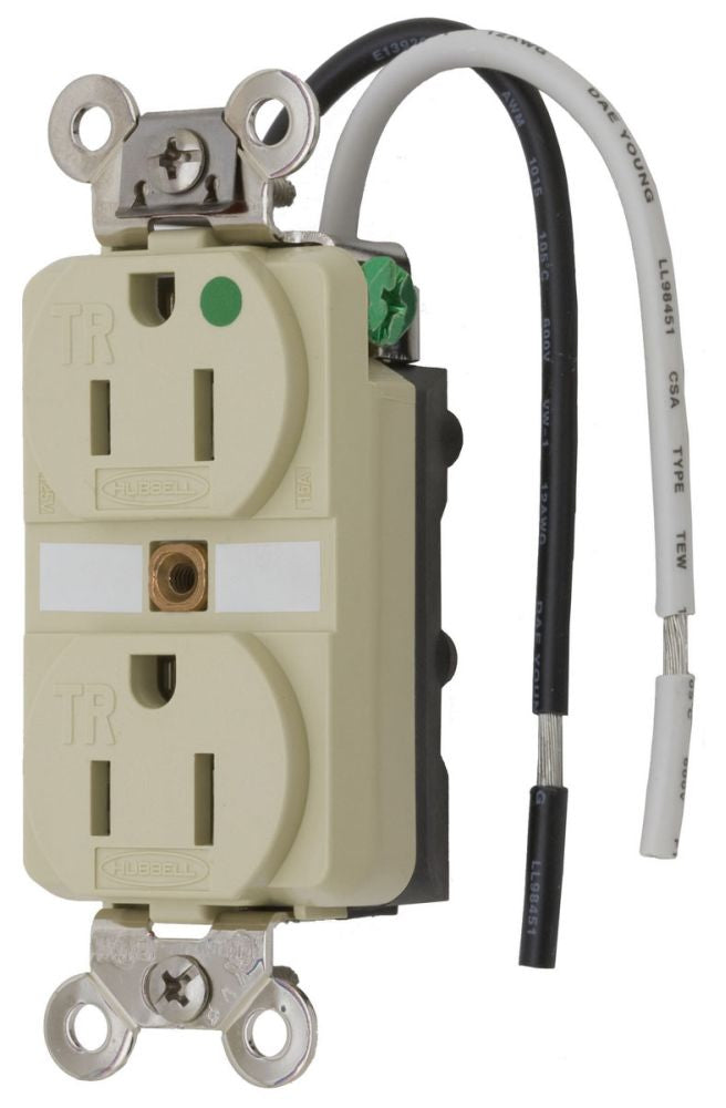 Hubbell HBL8200SGIA - Grounding Plug 20A 125/250V