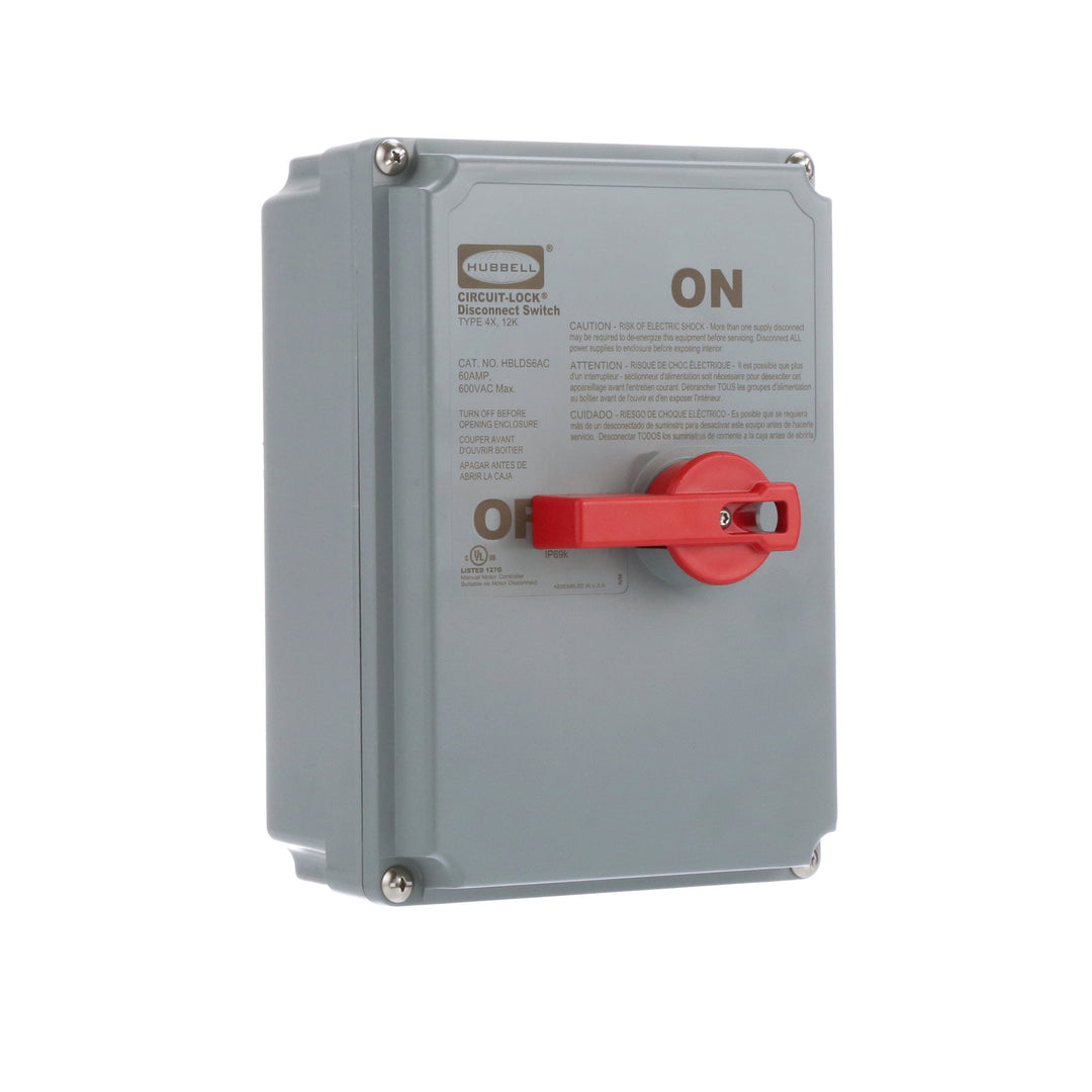 Hubbell HBLDS6AC - Class L Fuse 600V AC 600A (200kA Interrupt Rating)