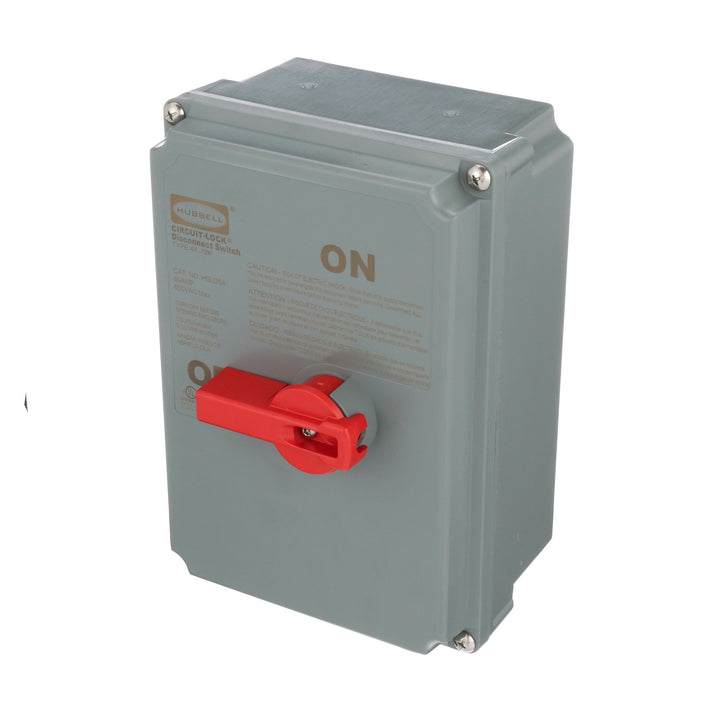 Hubbell HBLDS6 - Non-Fusible Disconnect Switch 600V/60A (NEMA 4X, 3-Pole)