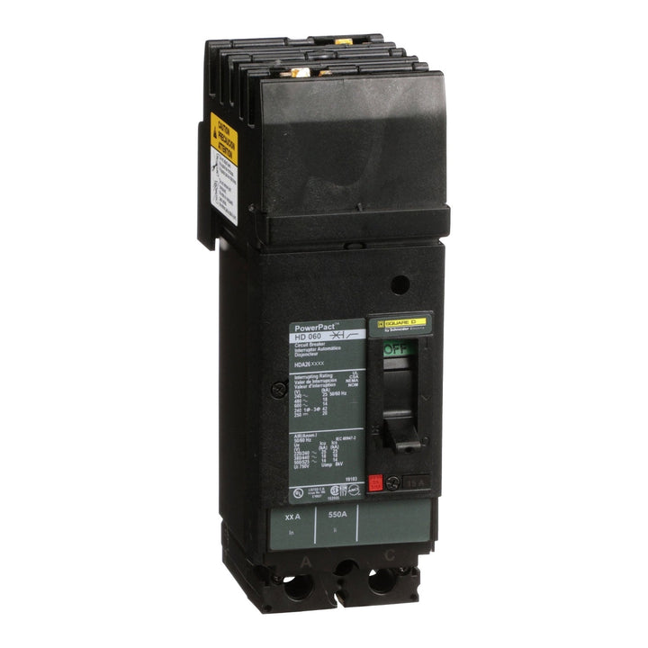 Square D HDA261001 - Molded Case Circuit Breaker 100A 600V 2-Pole