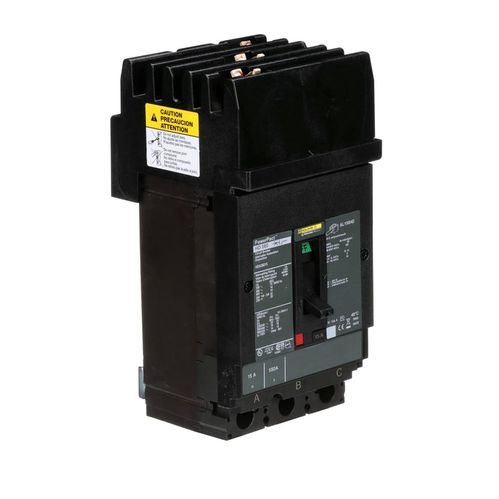 Square D HDA36015 - Molded Case Circuit Breaker 15A 600V 3P