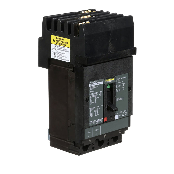 Square D HDA36110 - Molded Case Circuit Breaker 110A 600V 3P