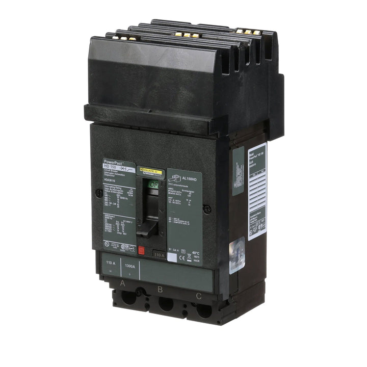Square D HDA36110 - Molded Case Circuit Breaker 110A 600V 3P
