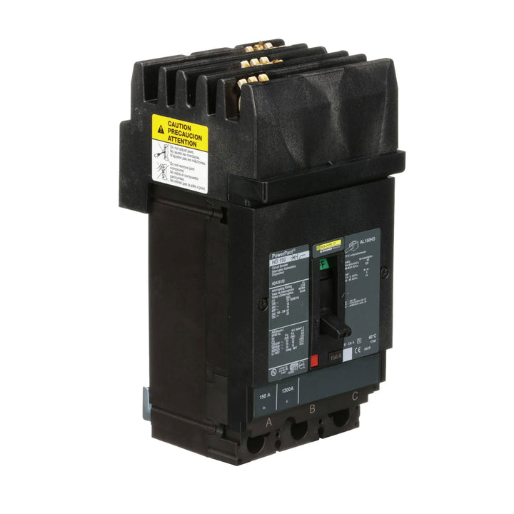 Square D HDA36150 - 3-Pole Circuit Breaker 150A 600V