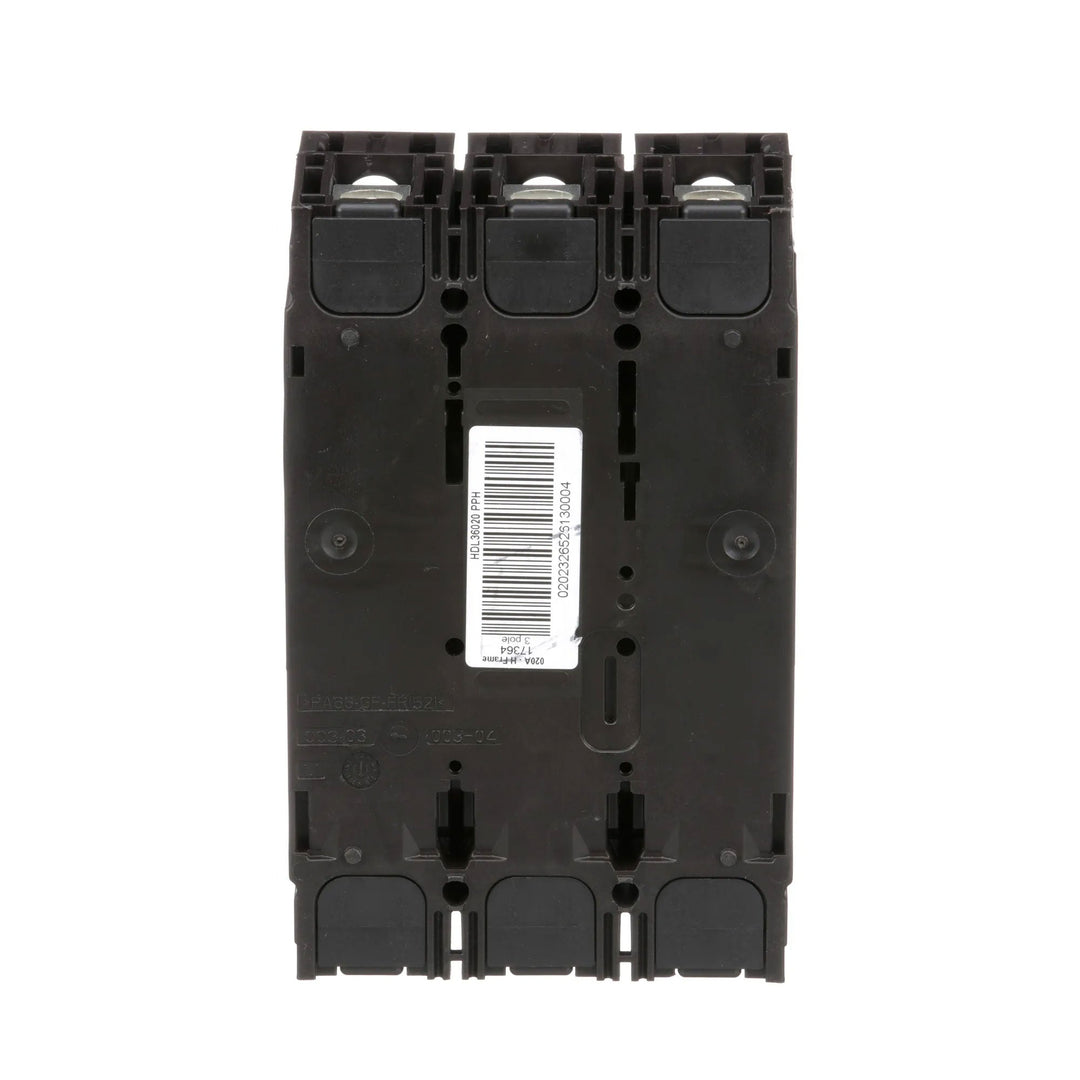 Square D HDL36020 - 3-Pole 20A Circuit Breaker (600V, 18kA AIC)
