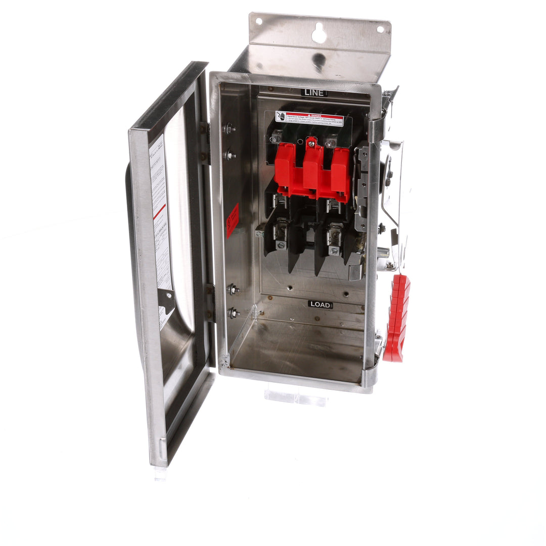 Siemens HF221S - Fusible Disconnect Switch 30A@240V (NEMA 4X, 200kA AIC)