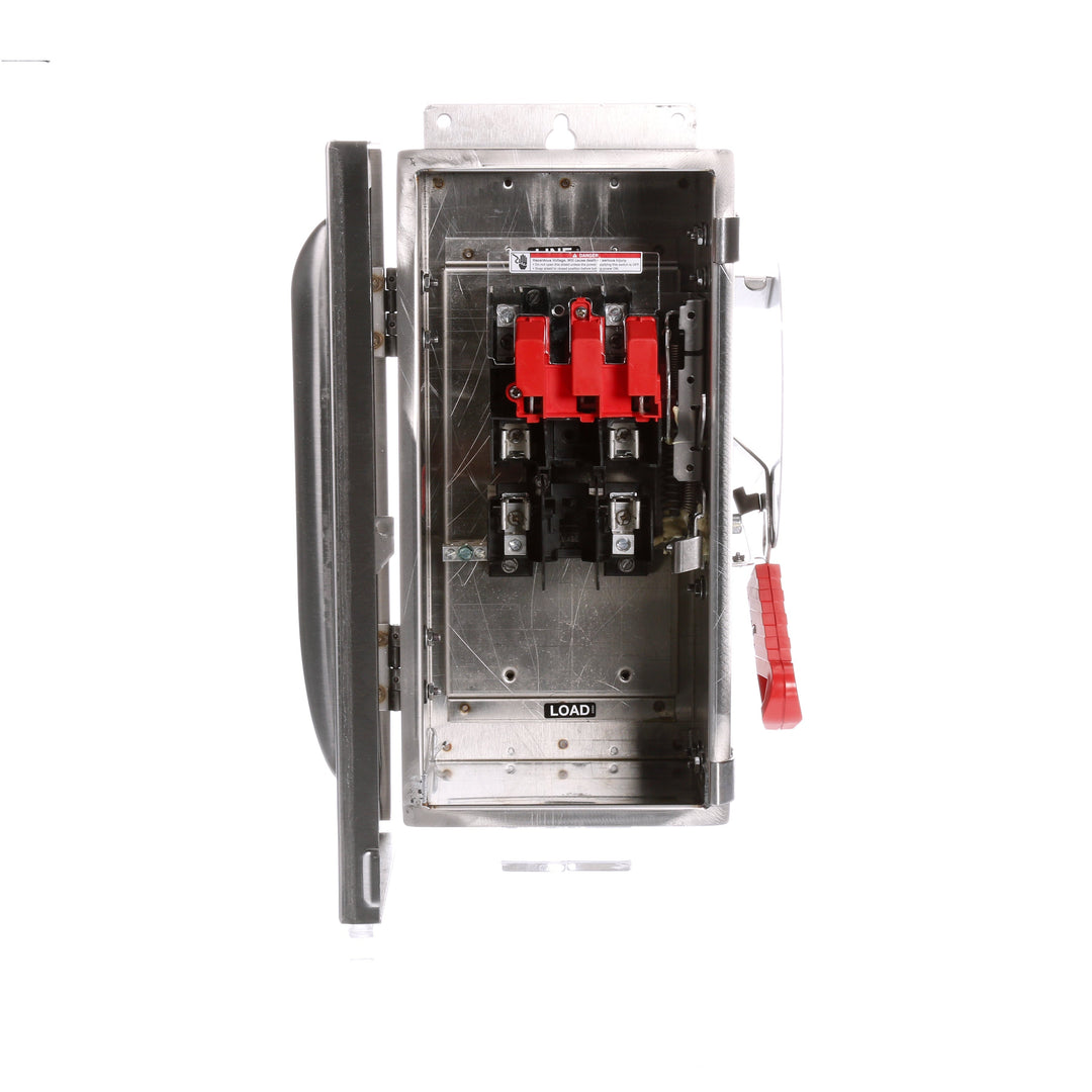 Siemens HF221S - Fusible Disconnect Switch 30A@240V (NEMA 4X, 200kA AIC)