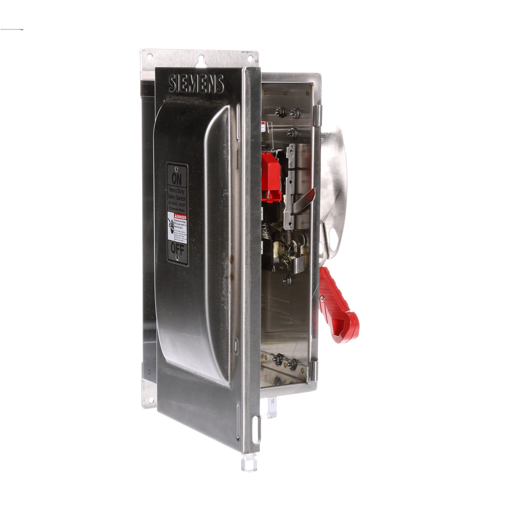 Siemens HF221S - Fusible Disconnect Switch 30A@240V (NEMA 4X, 200kA AIC)
