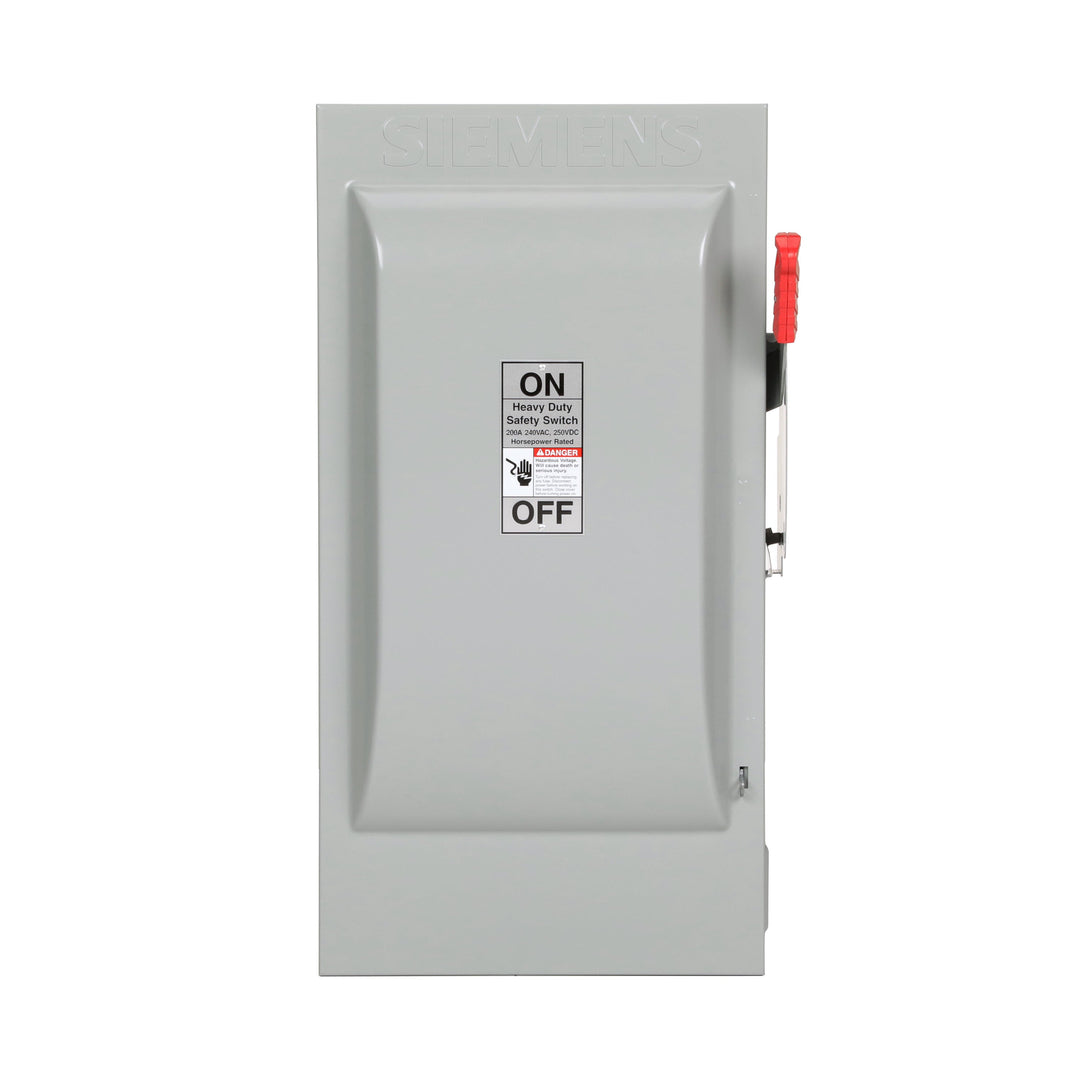 Siemens HF224N - Fusible Disconnect Switch 200A (240V AC, 200kA AIC)