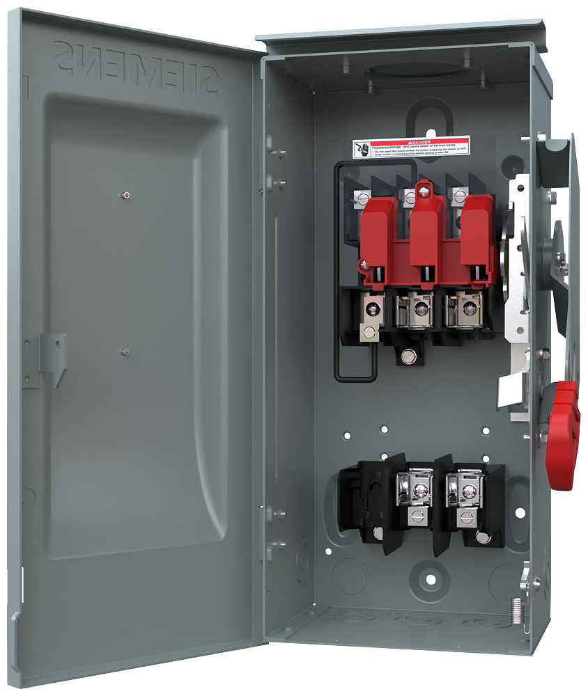 Siemens HF261R Disconnect Switch (Fusible) 30a 600V Nema 3R - Essential Electric Supply