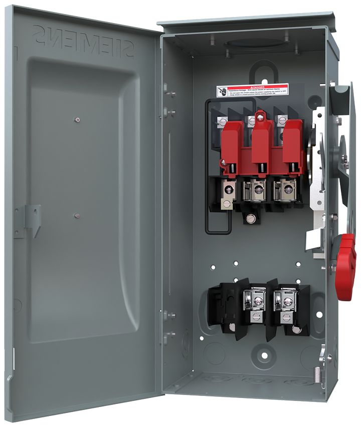 Siemens HF261R Disconnect Switch (Fusible) 30a 600V Nema 3R - Essential Electric Supply