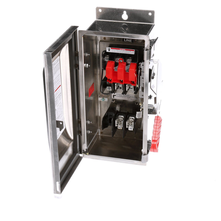 Siemens HF261S - Fusible Disconnect Switch 600V AC/DC 30A (NEMA 4X Enclosure)