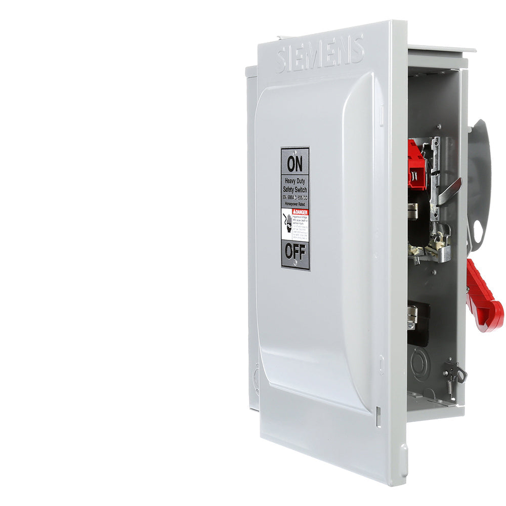 Siemens HF262R - Fusible Disconnect Switch 600V AC / 60A (NEMA 3R, 200kA AIC)