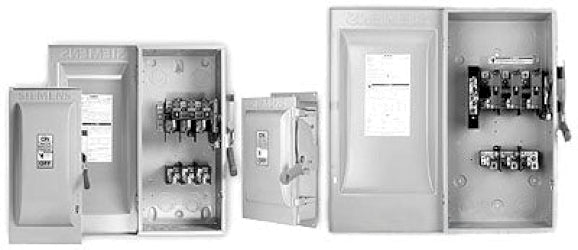 Siemens HF325J - Fusible Disconnect Switch 400A@240V (200kA AIC, NEMA 12)