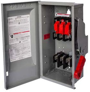 Siemens HF328N - Fusible Disconnect Switch 200kA@240V (3-Pole, 1200A)