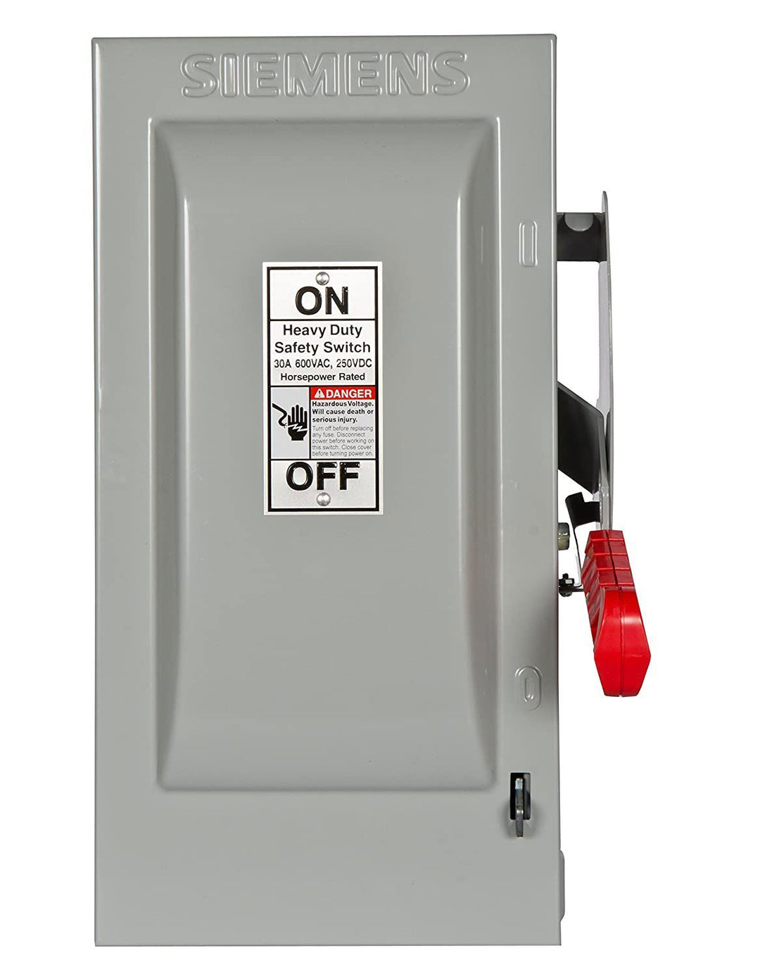 Siemens HF361 - Fusible Disconnect Switch, 30A 600V 3-Pole