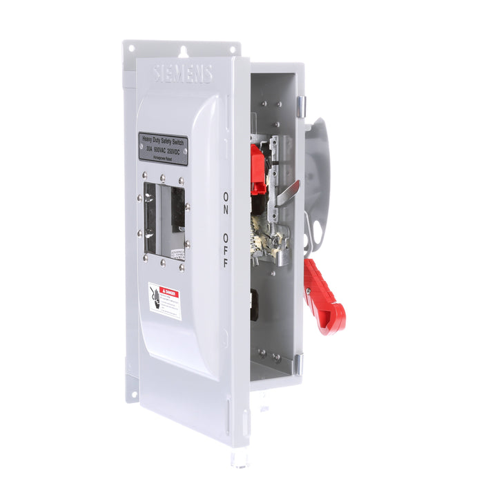 Siemens HF361JW - Fusible Disconnect Switch 600V AC / 30A (200kA AIC @600V)
