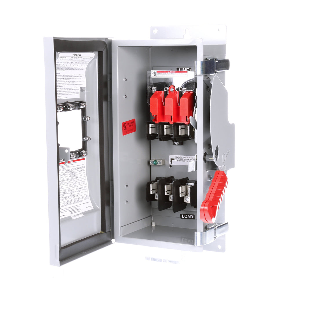 Siemens HF361JW - Fusible Disconnect Switch 600V AC / 30A (200kA AIC @600V)