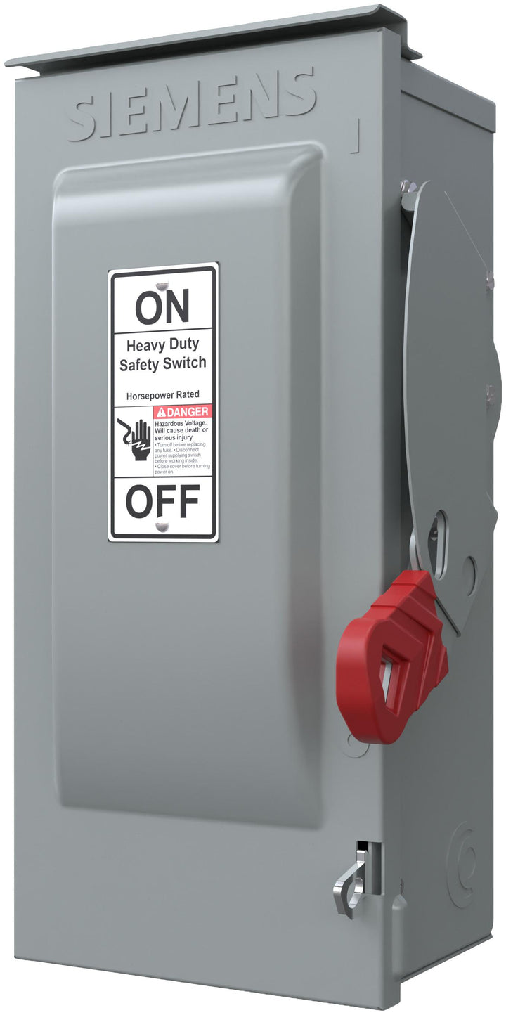 Siemens HF361N - Fusible Disconnect Switch, 30A 600V 3-Pole