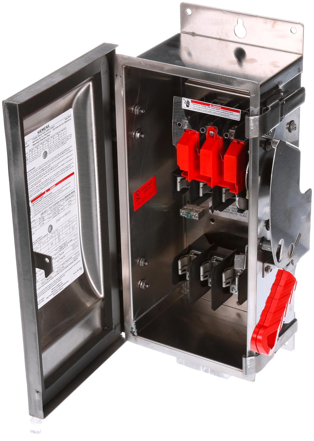 Siemens HF361S - Fusible Disconnect Switch, 30A 600V 3P