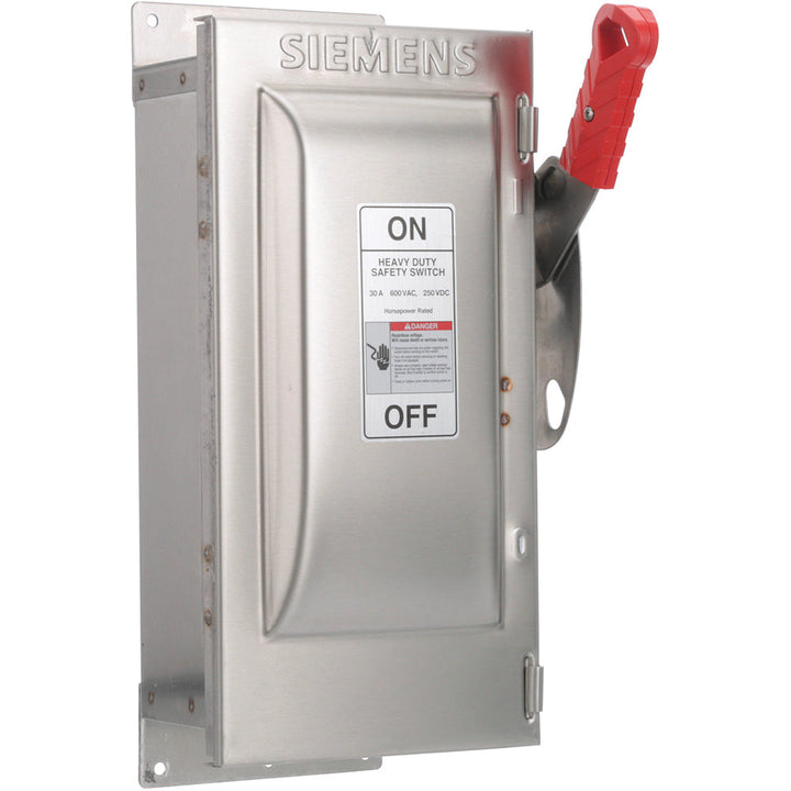 Siemens HF361SS - Fusible Disconnect Switch NEMA 4X (600V AC/30A)