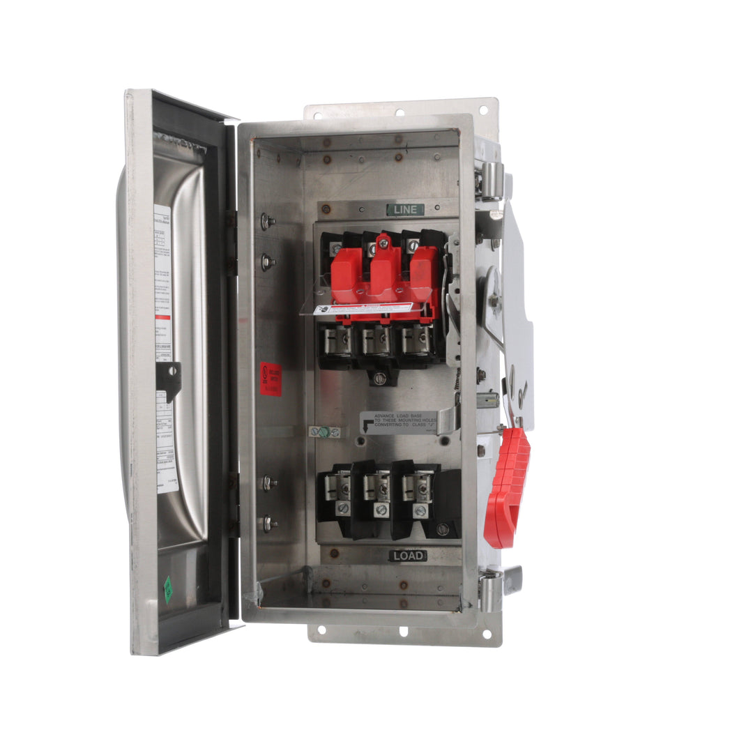 Siemens HF361SS - Fusible Disconnect Switch NEMA 4X (600V AC/30A)