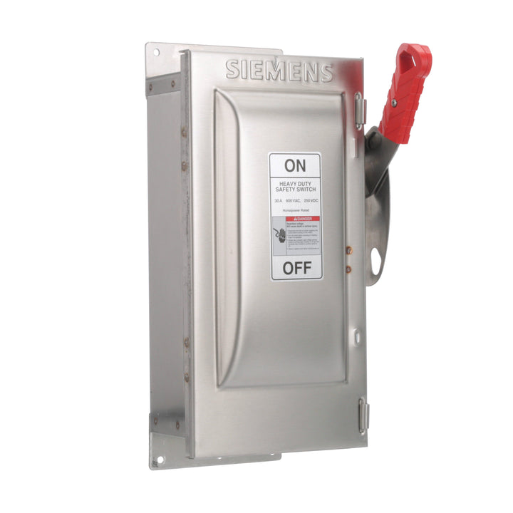 Siemens HF361SS - Fusible Disconnect Switch NEMA 4X (600V AC/30A)