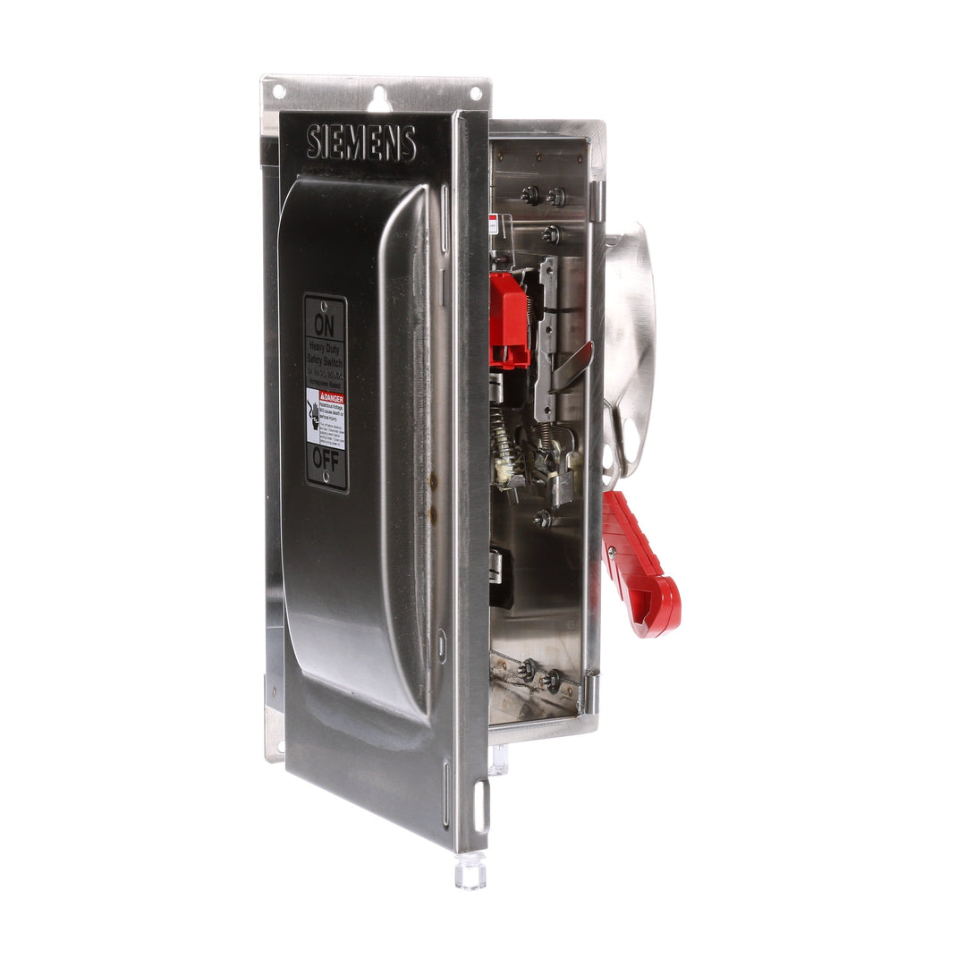 Siemens HF361S - Fusible Disconnect Switch 600V AC 30A (NEMA 4X Enclosure)