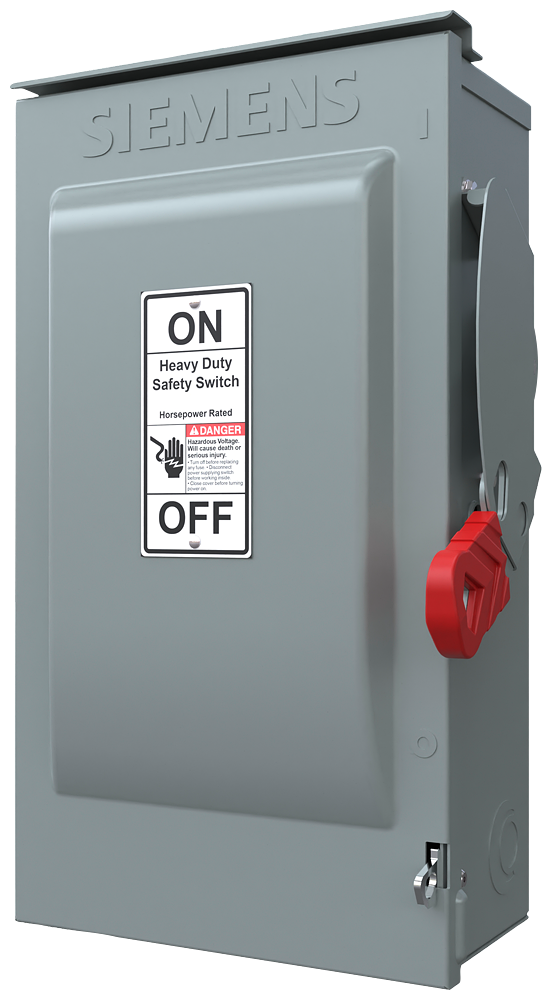 Siemens HF362NR - Fusible Disconnect Switch 600V ACV (60A, 200kA AIC)