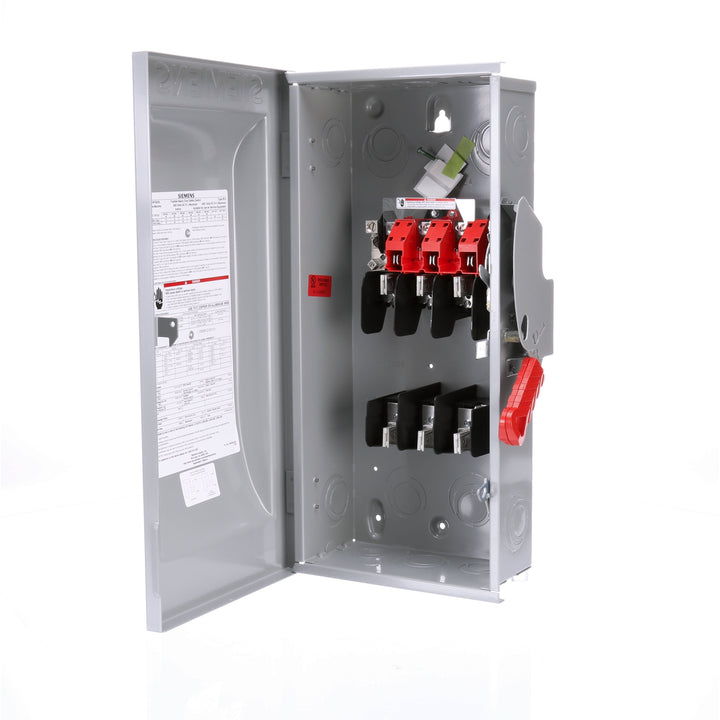 Siemens HF363N - Fusible Disconnect Switch 600V AC / 200kA AIC (3-Pole, NEMA 1)