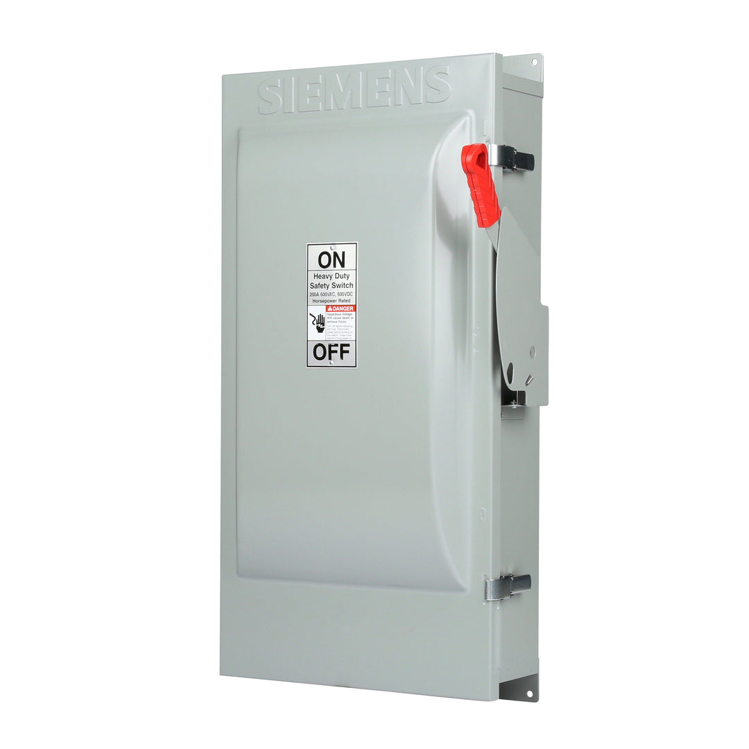Siemens HF364J - Fusible Disconnect Switch 600V AC (200A, 200kA AIC)