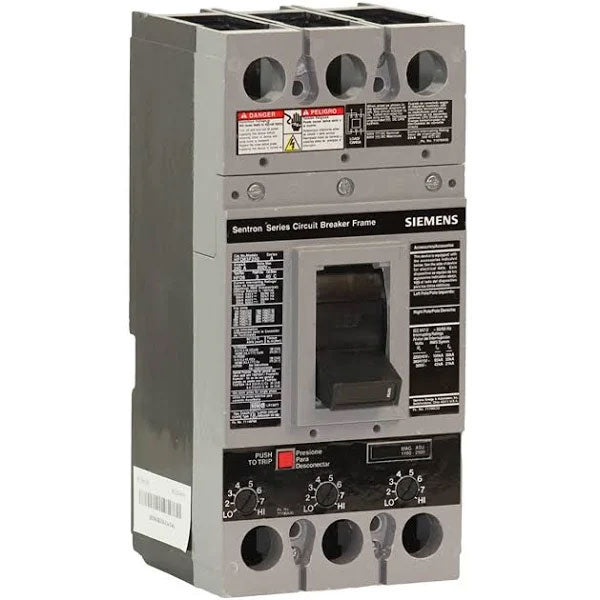 Siemens HFXD63B125 - Molded Case Circuit Breaker 125A 600V 3P
