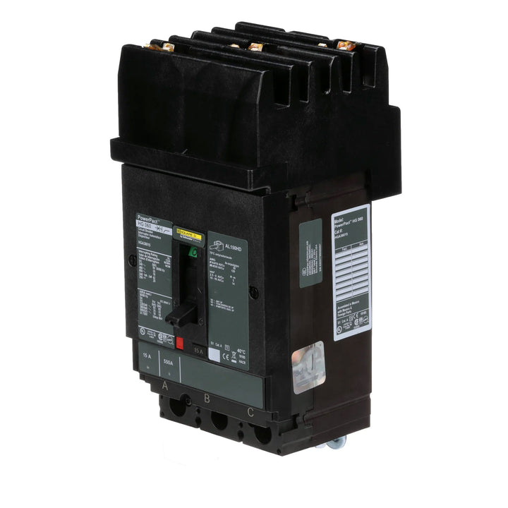 Square D HGA36015 - Molded Case Circuit Breaker 15A 600V 3P