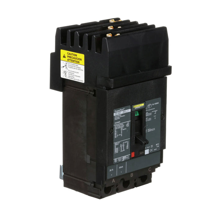 Square D HGA36030 - Molded Case Circuit Breaker 30A 600V 3P