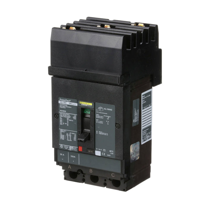 Square D HGA36030 - Molded Case Circuit Breaker 30A 600V 3P