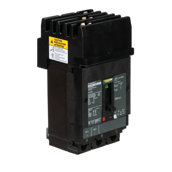 Square D HGA36050 - Molded Case Circuit Breaker 50A 600V 3P