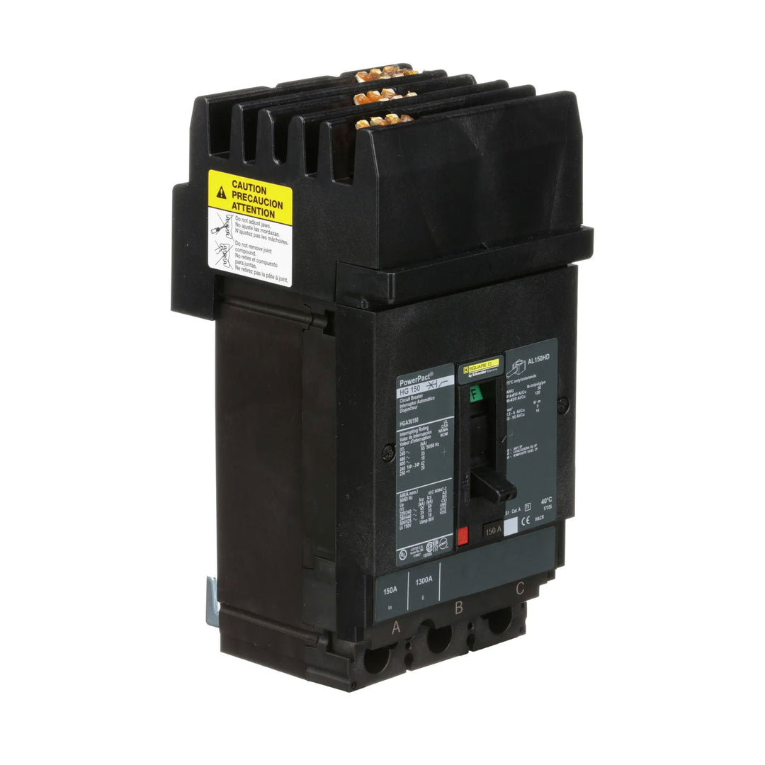 Square D HGA36150 - Molded Case Circuit Breaker 150A 600V 3P