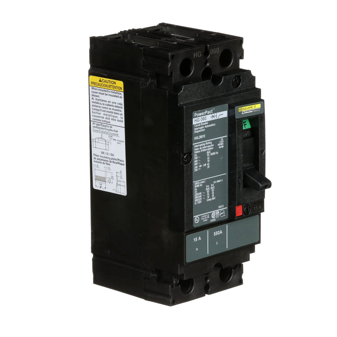 Square D HGL26050 - 50A 2-Pole Molded Case Circuit Breaker