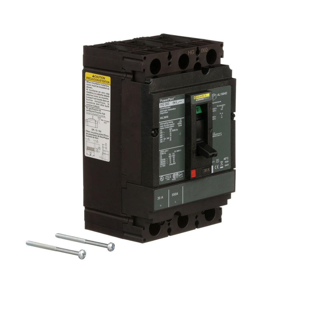 Square D HGL36030 - Molded Case Circuit Breaker 30A 600V 3P
